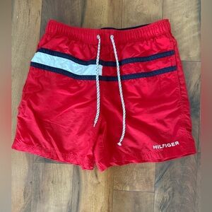 Vintage Tommy Hilfiger Men’s Swim trunks, size large
